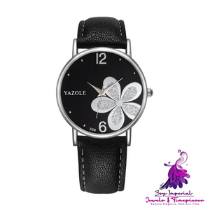 Korean Fashionable Four-leaf Clover Watch