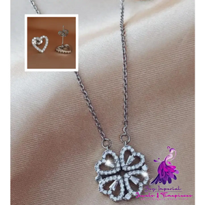 Detachable Four-Leaf Clover Necklace