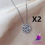 Detachable Four-Leaf Clover Necklace