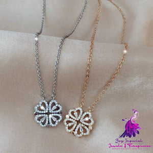 Detachable Four-Leaf Clover Necklace