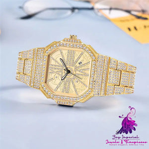 Hip-hop Flash Diamond Watch