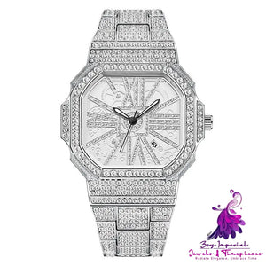 Hip-hop Flash Diamond Watch