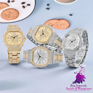 Hip-hop Flash Diamond Watch