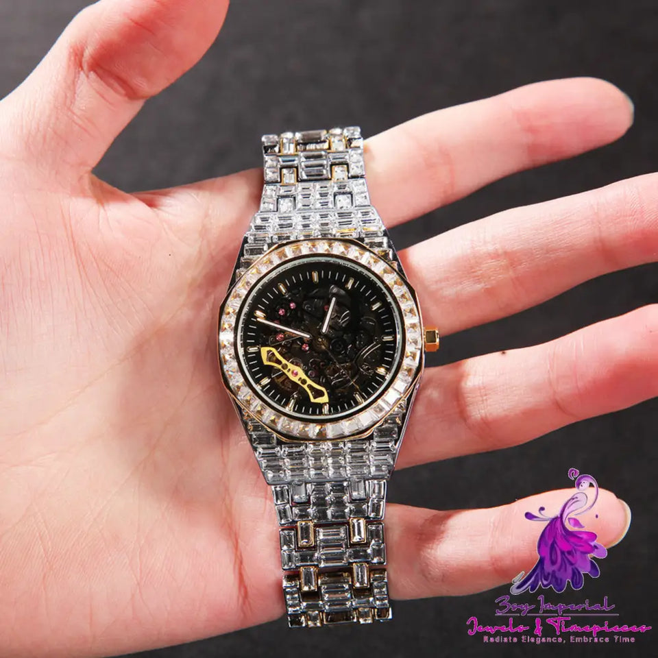 Hip Hop Luxury Full Diamond Unisex Watch