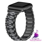 Full Diamond Zinc Alloy Watch Strap