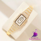 Full Diamond Ladies Quartz Watch