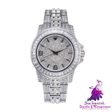 Full Diamond Stainless Steel Waterproof Watch