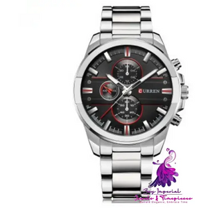 Top Brand Full Steel Men’s Wristwatch