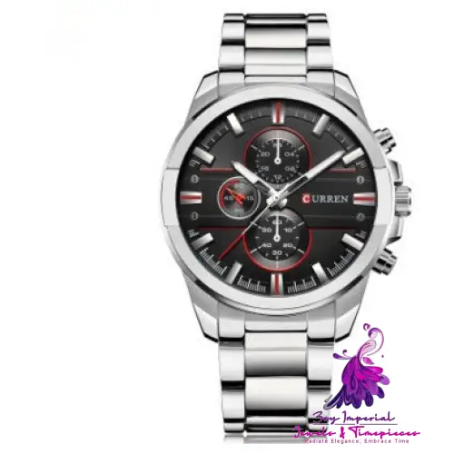 Top Brand Full Steel Men’s Wristwatch