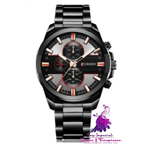 Top Brand Full Steel Men’s Wristwatch