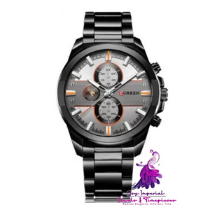 Top Brand Full Steel Men’s Wristwatch