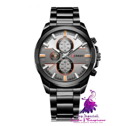 Top Brand Full Steel Men’s Wristwatch