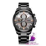 Top Brand Full Steel Men’s Wristwatch