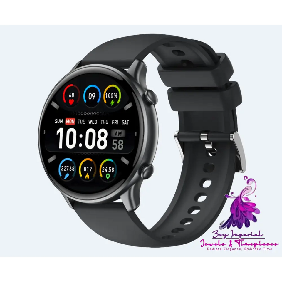 Smart Round Full Touch Screen Sports Watch