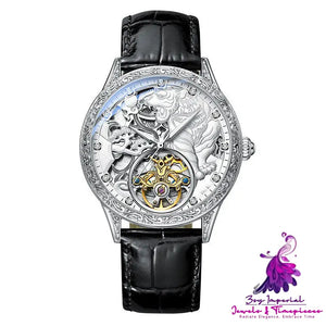 Fully Automatic Stereo Relief Mechanical Watch