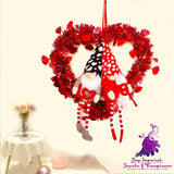 Faceless Doll Valentine’s Day Garland