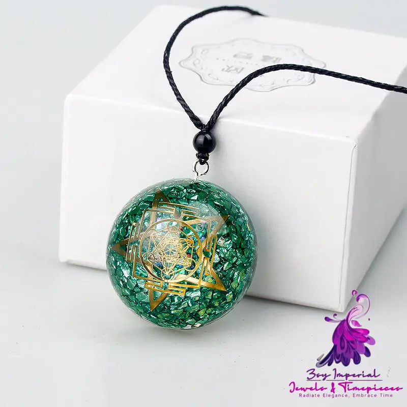 Orgone Energy Pendant Gemstone Yoga Pendant