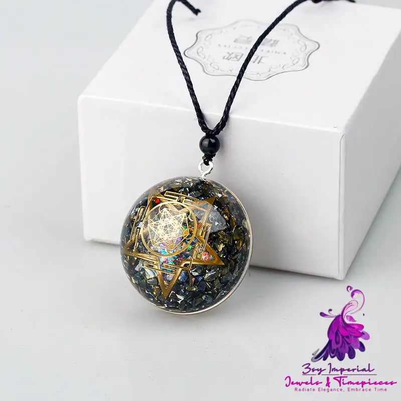 Orgone Energy Pendant Gemstone Yoga Pendant