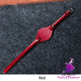 Lady Tray Genuine Leather Watch Band