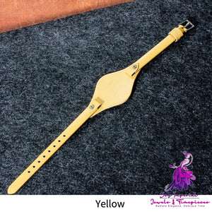 Lady Tray Genuine Leather Watch Band