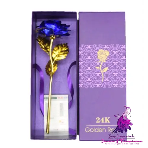 Gold Rose Gift