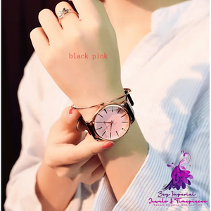 Steel Mesh Ladies Couple Quartz Watch