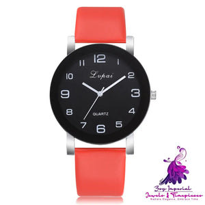 PU Ladies Fashion Gift Watch