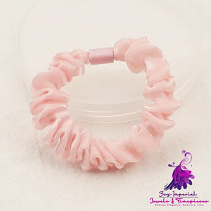 Pearlescent Hair Rope for Girls