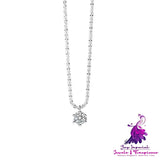 Sparkling Star Necklace for Girls