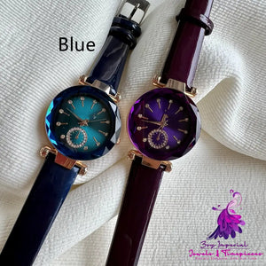 Simple Rhinestone Fashion Women’s Quartz Watch