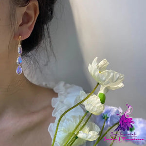 Glass Drop Summer Earrings