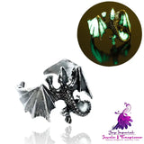 Halloween glow-in-the-dark vintage Lizard Ring