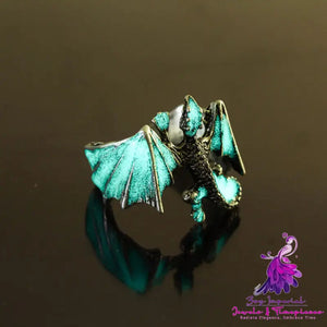 Halloween glow-in-the-dark vintage Lizard Ring