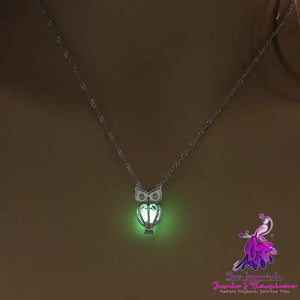 Glow Owl DIY Necklace