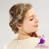 Handmade Gold Leaf Headwear Accessories