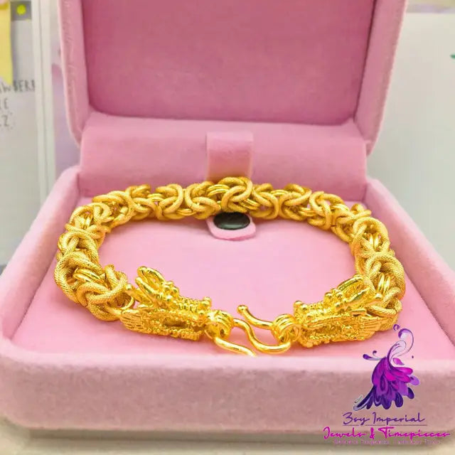 24K Gold Plated Men’s Bracelet