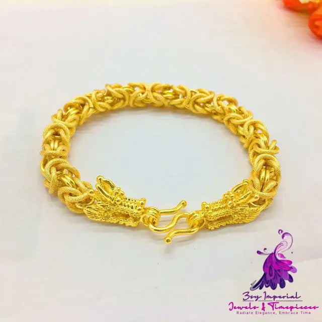 24K Gold Plated Men’s Bracelet