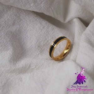 Gold-plated Vintage Temperament Ring