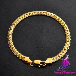 Brass 18K Gold Plating Necklace Bracelet