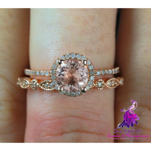 Rose Gold Ring Europe and America