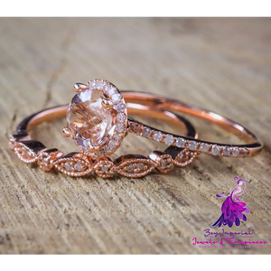 Rose Gold Ring Europe and America