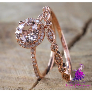 Rose Gold Ring Europe and America