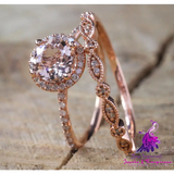 Rose Gold Ring Europe and America