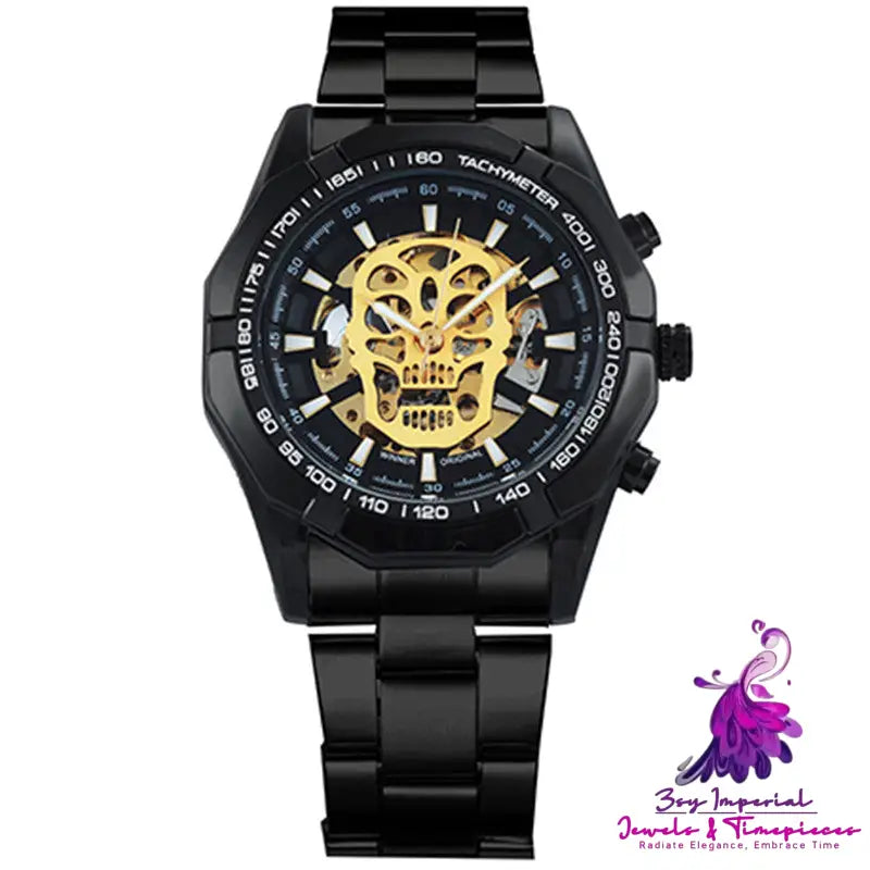 Official Men’s Gold Steel Watch