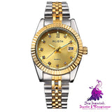 Gold Waterproof Women’s Watch