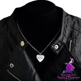 Witch Heart Gothic Necklace