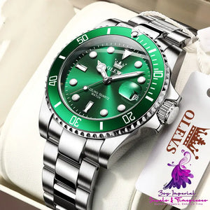 Green Water Ghost Quartz Men’s Watch