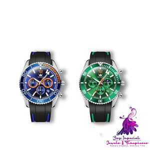 Green Water Ghost Multifunctional Quartz Watch