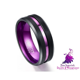 Groove Purple Party Ring