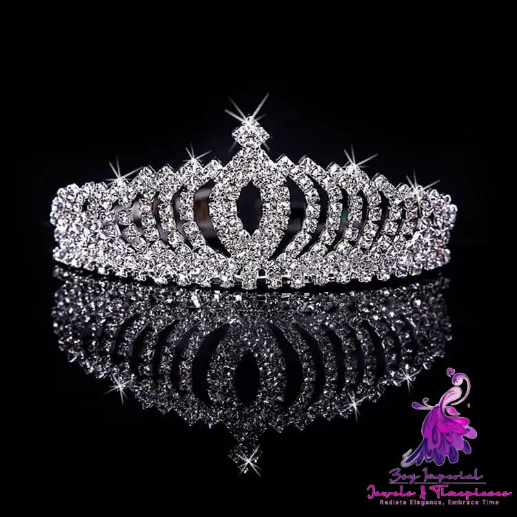 Rhinestone Bridal Hair Crown